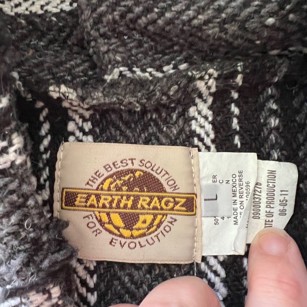Earth Rags Baja Hoodie | Size L - Picture 2 of 2